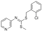 CAS#: 34763-36-5， 1-[(2-Chlorophenyl)Methylsulfanyl]-1-Methylsulfanyl-N-Pyridin-3-Ylmethanimine