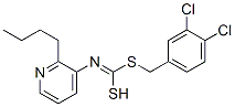 CAS#: 34763-54-7， S-[(3,4-Dichlorophenyl)Methyl] [(2-Butylpyridin-3-Yl)Amino]Methanethioate