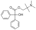CAS#: 3477-97-2, (2-Dimethylamino-2-Methylpropyl) 2-Hydroxy-2,2-Di(Phenyl)Acetate