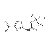 CAS#: 347869-17-4， 2-Methyl-2-Propanyl [4-(Chlorocarbonyl)-1,3-Thiazol-2-Yl]Carbamate