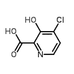 CAS#: 348635-39-2， 4-Chloro-3-Hydroxy-2-Pyridinecarboxylic Acid