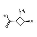 CAS#: 349102-18-7， (1S,2S,3R)-2-Amino-3-Hydroxycyclobutanecarboxylic Acid