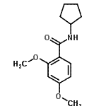 CAS#: 349107-47-7， N-Cyclopentyl-2,4-Dimethoxybenzamide