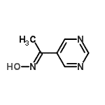 CAS#: 349493-40-9， (1E)-N-Hydroxy-1-(5-Pyrimidinyl)Ethanimine