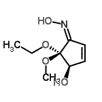 CAS#: 349611-70-7， (1R,4Z,5R)-5-Ethoxy-4-(Hydroxyimino)-5-Methoxy-2-Cyclopenten-1-Ol