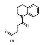 CAS#: 349644-03-7， 4-(3,4-Dihydro-1(2H)-Quinolinyl)-4-Oxobutanoic Acid