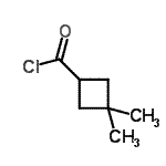 CAS#: 34970-21-3， 3,3-Dimethylcyclobutanecarbonyl Chloride