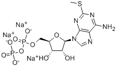 CAS#: 34983-48-7， 2-(Methylthio)-Adenosine 5'-Trihydrogen Diphosphate Trisodium
