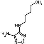 CAS#: 350247-39-1， N-Pentyl-1,2,5-Oxadiazole-3,4-Diamine