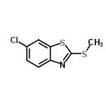 CAS#: 3507-42-4， 6-Chloro-2-(Methylsulfanyl)-1,3-Benzothiazole