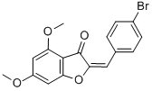 CAS#: 350982-89-7， 2-(4-Bromobenzylidene)-4,6-Dimethoxybenzofuran-3-One