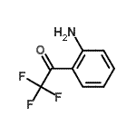structure of CAS# 351002-89-6, 1-(2-Aminophenyl)-2,2,2-Trifluoroethanone;1-(2-Aminophenyl)-2,2,2-trifluoroethan-1-one;1-(2-aminophenyl)-2,2,2-trifluoroethanone;2-(Trifluoroacetyl)aniline