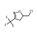 CAS#: 351063-95-1， 5-(Chloromethyl)-3-(Trifluoromethyl)-4,5-Dihydro-1,2-Oxazole