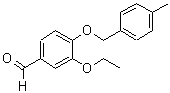 structure of CAS# 351066-35-8, 3-Ethoxy-4-[(4-Methylbenzyl)Oxy]Benzaldehyde;3-ethoxy-4-[(4-methylbenzyl)oxy]benzaldehyde;3-Ethoxy-4-[(4-methylbenzyl)oxy]benzaldehyde #;3-ethoxy-4-[(4-methylphenyl)methoxy]benzaldehyde