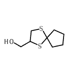 CAS#: 35128-31-5， 1,4-Dithiaspiro[4.4]Non-2-Ylmethanol