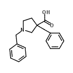 CAS#: 351371-00-1， 1,3-Dibenzyl-3-Pyrrolidinecarboxylic Acid