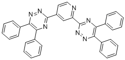 CAS 登录号：35171-26-7， 3,3'-(2,4-吡啶二基)二(5,6-二苯基-1,2,4-三嗪)