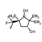 CAS#: 351876-39-6， (3R,5S)-2,2,5-Trimethyl-5-(Trifluoromethyl)-1,3-Pyrrolidinediol