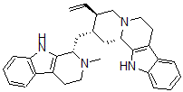 CAS#: 35226-29-0， (2S,3R,12bS)-3-Ethenyl-2-[[(1S)-2-Methyl-1,3,4,9-Tetrahydropyrido[3,4-b]Indol-1-Yl]Methyl]-1,2,3,4,6,7,12,12B-Octahydroindolo[3,2-H]Quinolizine