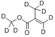 structure of CAS# 35233-69-3, Methyl Methacrylate-D8;3,3-Dideuterio-2-(Trideuteriomethyl)Prop-2-Enoic Acid Trideuteriomethyl Ester;3,3-Dideuterio-2-(Trideuteriomethyl)Acrylic Acid Trideuteriomethyl Ester;444960_Aldrich