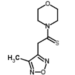 CAS#: 352349-19-0， 2-(4-Methyl-1,2,5-Oxadiazol-3-Yl)-1-(4-Morpholinyl)Ethanethione