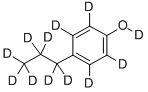 CAS#: 352431-21-1， 4-n-Propylphenol-D12