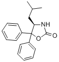 结构式 CAS# 352535-72-9, (R)-(+)-5,5-二苯基-4-异丁基-2-恶唑烷酮
