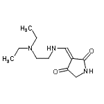 CAS#: 352553-64-1， (3E)-3-({[2-(Diethylamino)Ethyl]Amino}Methylene)-2,4-Pyrrolidinedione