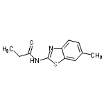 CAS#: 352687-09-3， N-(6-Methyl-1,3-Benzothiazol-2-Yl)Propanamide