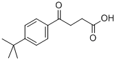 structure of CAS# 35288-08-5, 4-(4-Tert-Butylphenyl)-4-Oxobutyric Acid