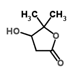 CAS 登录号：35298-49-8， 4-羟基-5,5-二甲基二氢-2(3H)-呋喃酮