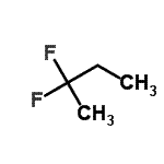structure of CAS# 353-81-1, 2,2-Difluorobutane;MFCD20489351