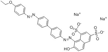 结构式 CAS# 3530-19-6, 直接大红