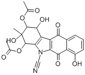CAS#: 35303-14-1， (1R,2R,3R,4S)-1,3-Diacetyloxy-11-Diazonio-2,4,10-Trihydroxy-2-Methyl-9-Oxo-3,4-Dihydro-1H-Benzo[b]Fluoren-5-Olate