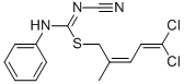 CAS#: 353254-67-8， 1-Cyano-2-(5,5-Dichloro-2-Methylpenta-2,4-Dienyl)-3-Phenylisothiourea