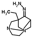 CAS#: 353507-56-9， (9Z)-1-Ethyl-9-Hydrazono-3,6-Diazatricyclo[4.3.1.1<Sup>3,8</Sup>]Undecane