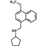 CAS#: 353778-46-8， N-[(4-Methoxy-1-Naphthyl)Methyl]Cyclopentanamine