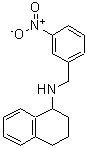 CAS#: 353779-33-6， N-(3-Nitrobenzyl)-1,2,3,4-Tetrahydro-1-Naphthalenamine