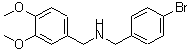 CAS#: 353779-62-1， 1-(4-Bromophenyl)-N-(3,4-Dimethoxybenzyl)Methanamine