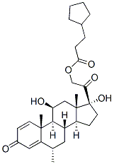 CAS#: 3545-59-3， [2-[(6S,8S,9S,10R,11S,13S,14S,17R)-11,17-Dihydroxy-6,10,13-Trimethyl-3-Oxo-7,8,9,11,12,14,15,16-Octahydro-6H-Cyclopenta[a]Phenanthren-17-Yl]-2-Oxoethyl] 3-Cyclopentylpropanoate