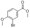 结构式 CAS# 35450-37-4, 3-溴-4-甲氧基苯甲酸甲酯