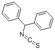 structure of CAS# 3550-21-8, Benzhydryl Isothiocyanate;[Isothiocyanato(Phenyl)Methyl]Benzene;Diphenylmethyl Isothiocyanate;BENZHYDRYL ISOTHIOCYANATE