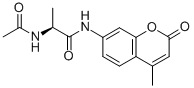 结构式 CAS# 355137-87-0, (2S)-2-(乙酰氨基)-N-(4-甲基-2-氧代-2H-1-苯并吡喃-7-基)-丙酰胺