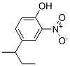 结构式 CAS# 3555-18-8, 4-丁烷-2-基-2-硝基苯酚