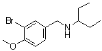 CAS#: 355815-59-7， N-(3-Bromo-4-Methoxybenzyl)-3-Pentanamine