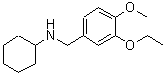 CAS#: 355817-14-0， N-(3-Ethoxy-4-Methoxybenzyl)Cyclohexanamine