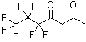 结构式 CAS# 356-30-9, 5,5,6,6,7,7,7-七氟庚烷-2,4-二酮