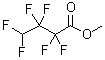 结构式 CAS# 356-32-1, 2,2,3,3,4,4-六氟丁酸甲酯