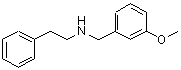 结构式 CAS# 356093-33-9, N-(3-甲氧基苄基)-2-苯基乙胺