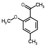 CAS#: 35633-35-3， 1-(2-Methoxy-4-Methylphenyl)Ethanone